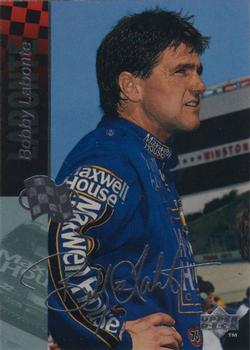 1995 Upper Deck - Silver Signature / Electric Silver #18 Bobby Labonte Front