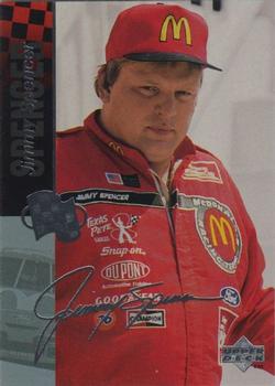 1995 Upper Deck - Silver Signature / Electric Silver #21 Jimmy Spencer Front