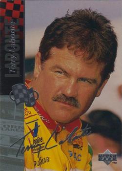 1995 Upper Deck - Silver Signature / Electric Silver #37 Terry Labonte Front