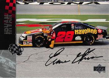 1995 Upper Deck - Silver Signature / Electric Silver #49 Ernie Irvan Front