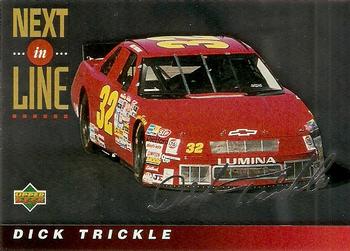 1995 Upper Deck - Silver Signature / Electric Silver #124 Dick Trickle Front