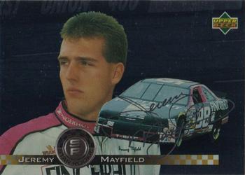 1995 Upper Deck - Silver Signature / Electric Silver #130 Jeremy Mayfield Front