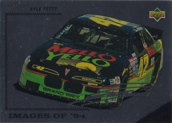 1995 Upper Deck - Silver Signature / Electric Silver #140 Kyle Petty Front