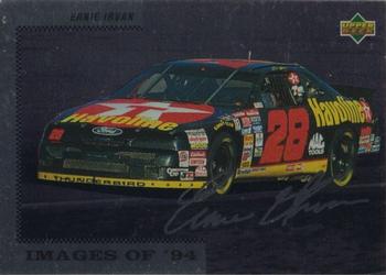 1995 Upper Deck - Silver Signature / Electric Silver #142 Ernie Irvan Front
