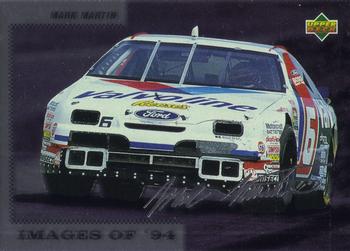 1995 Upper Deck - Silver Signature / Electric Silver #144 Mark Martin Front
