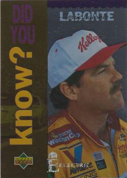 1995 Upper Deck - Silver Signature / Electric Silver #162 Terry Labonte Front
