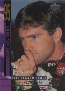 1995 Upper Deck - Silver Signature / Electric Silver #242 Bobby Labonte Front