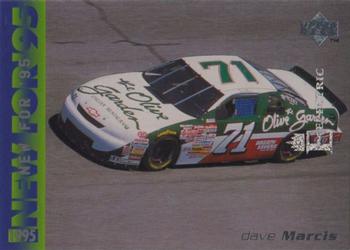 1995 Upper Deck - Silver Signature / Electric Silver #295 Dave Marcis Front