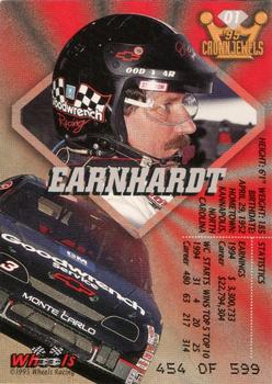 1995 Wheels Crown Jewels - Diamond #01 Dale Earnhardt Back