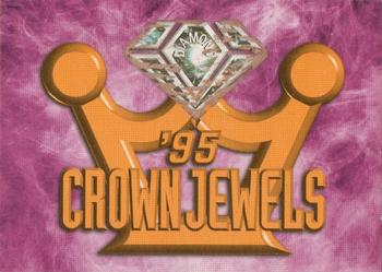 1995 Wheels Crown Jewels - Dual Jewels Redemption Game #NNO Diamond Game Card Front