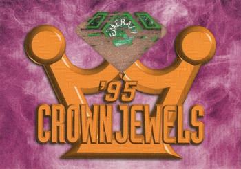 1995 Wheels Crown Jewels - Dual Jewels Redemption Game #NNO Emerald Game Card Front