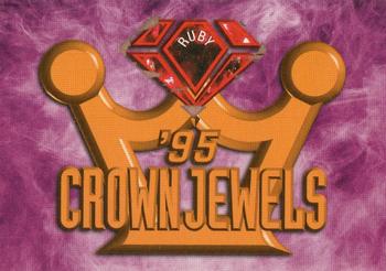 1995 Wheels Crown Jewels - Dual Jewels Redemption Game #NNO Ruby Game Card Front
