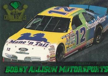 1995 Wheels Crown Jewels - Emerald #44 Bobby Allison Motorsports Front