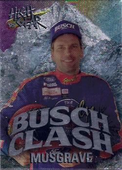 1995 Wheels High Gear - Busch Clash #BC3 Ted Musgrave Front