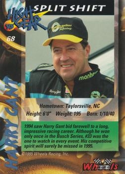 1995 Wheels High Gear - Day One #68 Harry Gant Back