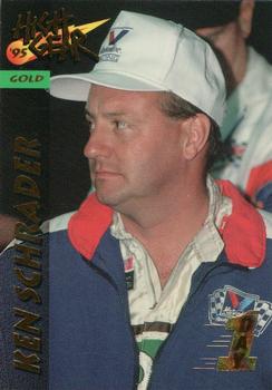 1995 Wheels High Gear - Day One Gold #12 Ken Schrader Front