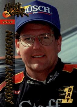 1995 Wheels High Gear - Day One Gold #69 Johnny Benson BGN Front