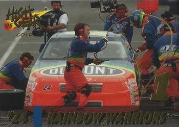 1995 Wheels High Gear - Day One Gold #98 Rainbow Warriors Front