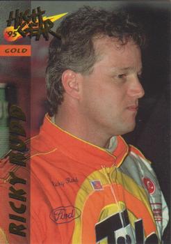 1995 Wheels High Gear - Gold #4 Ricky Rudd Front