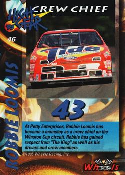 1995 Wheels High Gear - Gold #46 Robbie Loomis Back