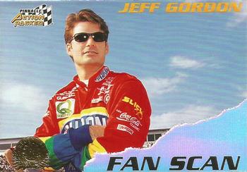 1996 Action Packed Credentials - Fan Scan #4 Jeff Gordon Front