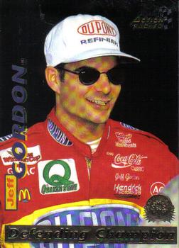 1996 Action Packed Credentials - Silver Speed #1 Jeff Gordon Front
