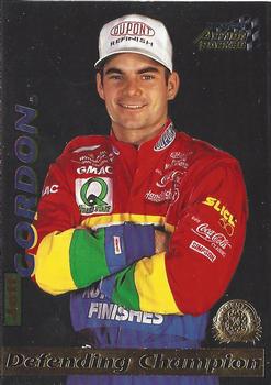 1996 Action Packed Credentials - Silver Speed #2 Jeff Gordon Front