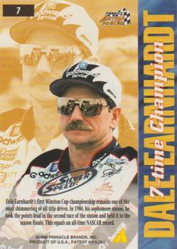1996 Action Packed Credentials - Silver Speed #7 Dale Earnhardt Back