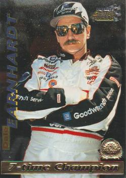 1996 Action Packed Credentials - Silver Speed #7 Dale Earnhardt Front