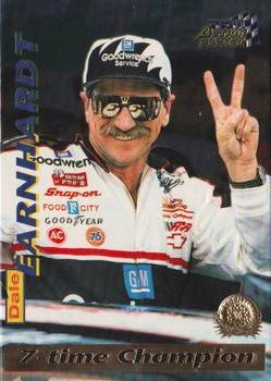 1996 Action Packed Credentials - Silver Speed #10 Dale Earnhardt Front