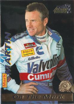 1996 Action Packed Credentials - Silver Speed #13 Mark Martin Front