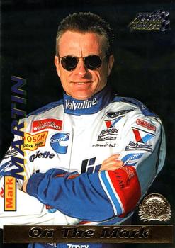 1996 Action Packed Credentials - Silver Speed #15 Mark Martin Front
