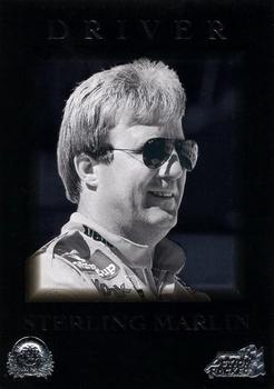 1996 Action Packed Credentials - Silver Speed #22 Sterling Marlin Front