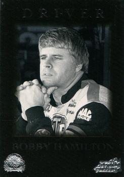 1996 Action Packed Credentials - Silver Speed #33 Bobby Hamilton Front