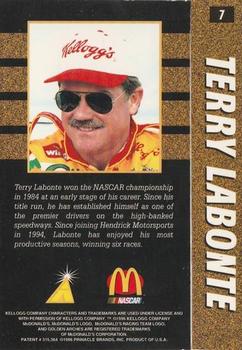 1996 Action Packed McDonald's #7 Terry Labonte Back
