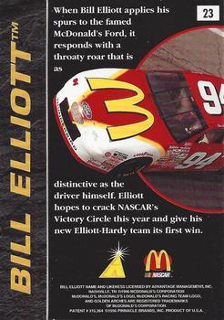1996 Action Packed McDonald's #23 Bill Elliott Back