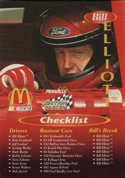 1996 Action Packed McDonald's #NNO Bill Elliott Front