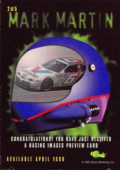 1996 Classic - Images Preview #2 Mark Martin Back