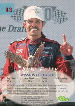 1996 Classic - Printer's Proof #13 Kyle Petty Back