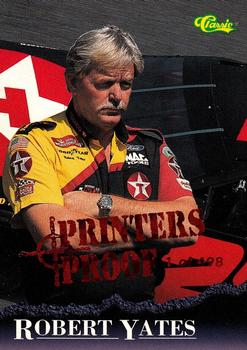 1996 Classic - Printer's Proof #23 Robert Yates Front
