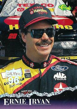 1996 Classic - Silver #37 Ernie Irvan Front