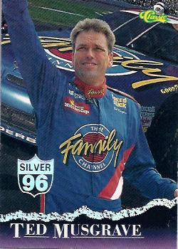 1996 Classic - Silver #42 Ted Musgrave Front