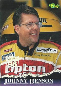 1996 Classic - Silver #48 Johnny Benson Front