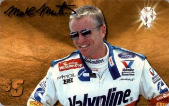 1996 Finish Line Diamond Collection $5 Phone Cards #5 Mark Martin Front