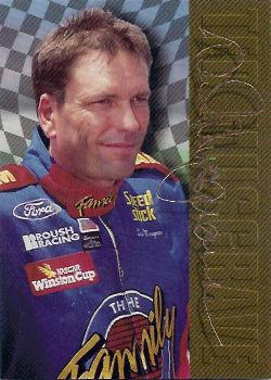 1996 Finish Line - Gold Signature #GS 8 Ted Musgrave Front