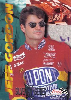1996 Finish Line - Silver #1 Jeff Gordon Front