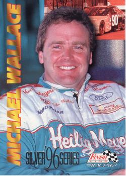 1996 Finish Line - Silver #39 Mike Wallace Front