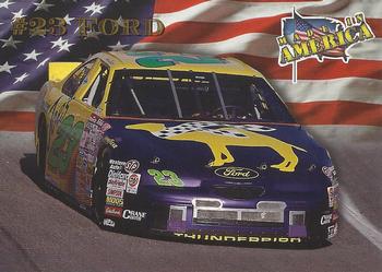 1996 Maxx Made in America #14 Jimmy Spencer's Car Front
