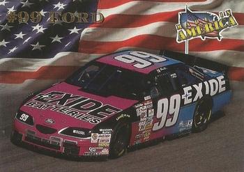 1996 Maxx Made in America #15 Jeff Burton's Car Front