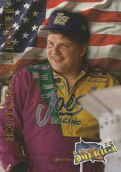 1996 Maxx Made in America #23 Jimmy Spencer Front